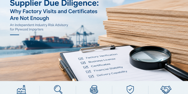 Birch Plywood Supplier Due Diligence
