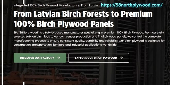 From Latvian Birch Forests to Premium 100% Birch Plywood Panels